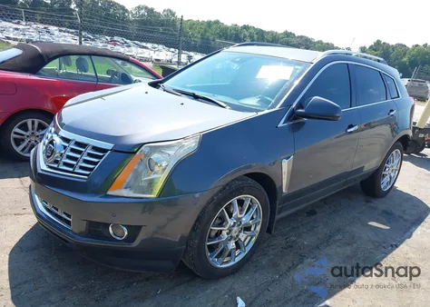 2013 Cadillac Srx Performance Collection из США, поврежденный, VIN 3GYFNDE31DS599666